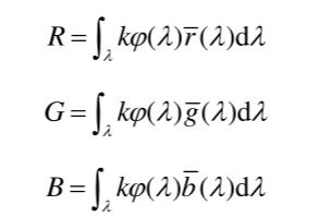 RGB三刺激值